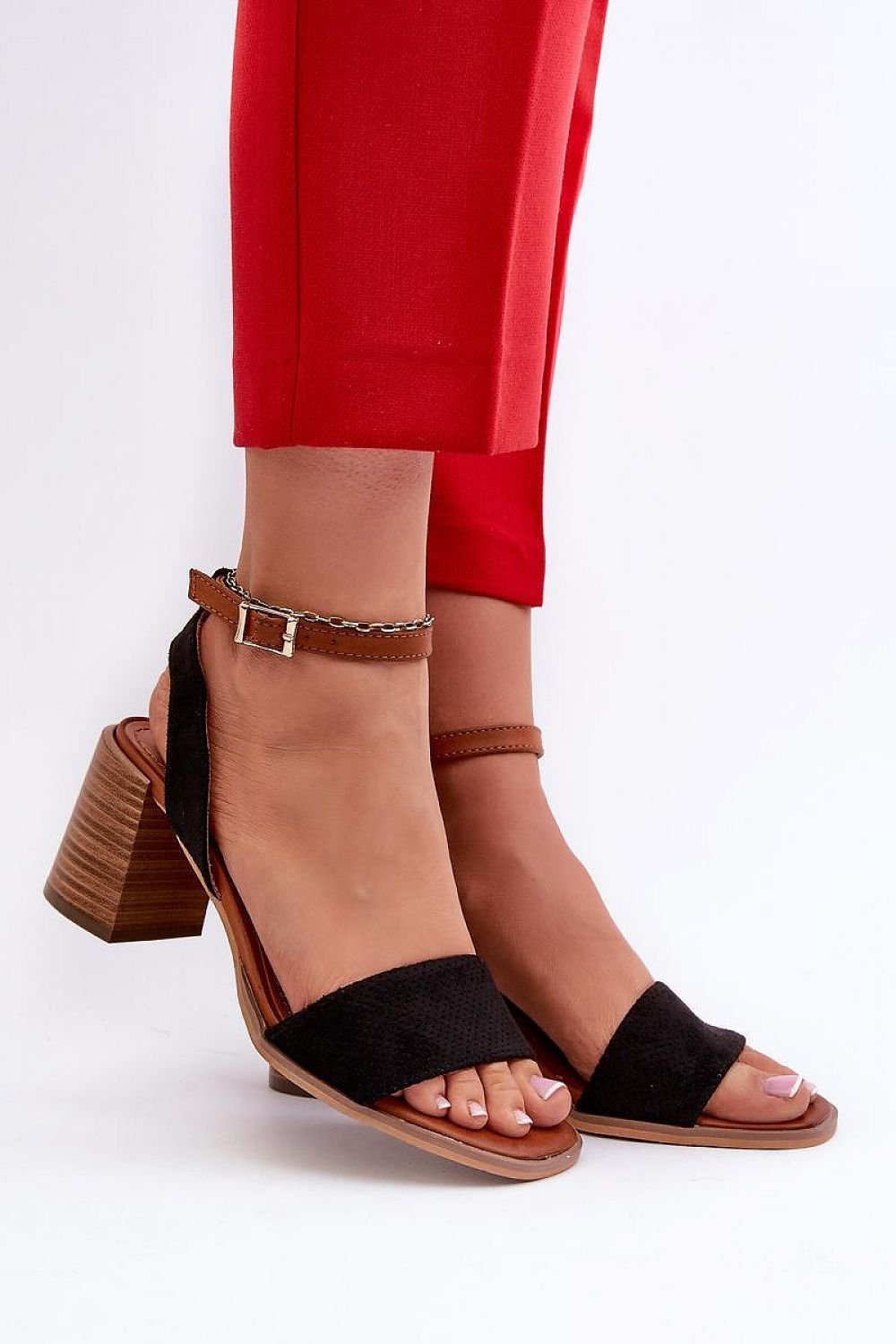 Heel sandals model 197169